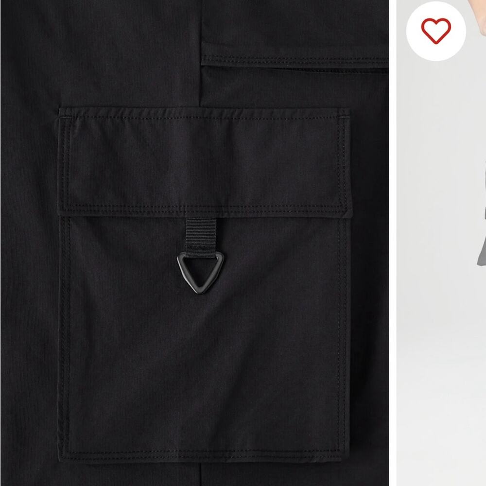 Fabletics NWT Heights Cargo Pant Utility Black Drop in Active Edit - Picture 8 of 9